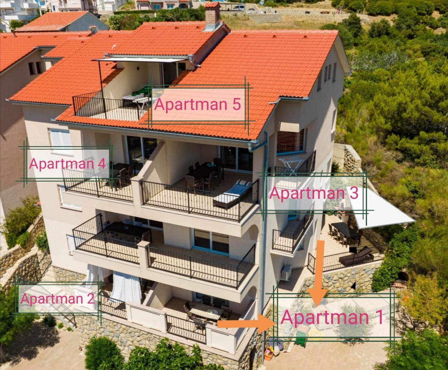 Haus Mit Meerblick Lopar Luaran gambar